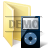 Vista Folder Icon: iPod Black