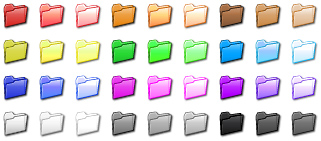 Folder Color Icon Set 1.0 full