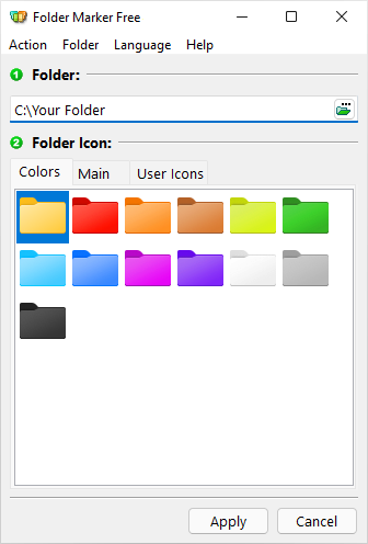 Folder marker - OFFLine.Ge