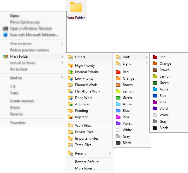 Folder Marker Pro - Changes Folder Icons
